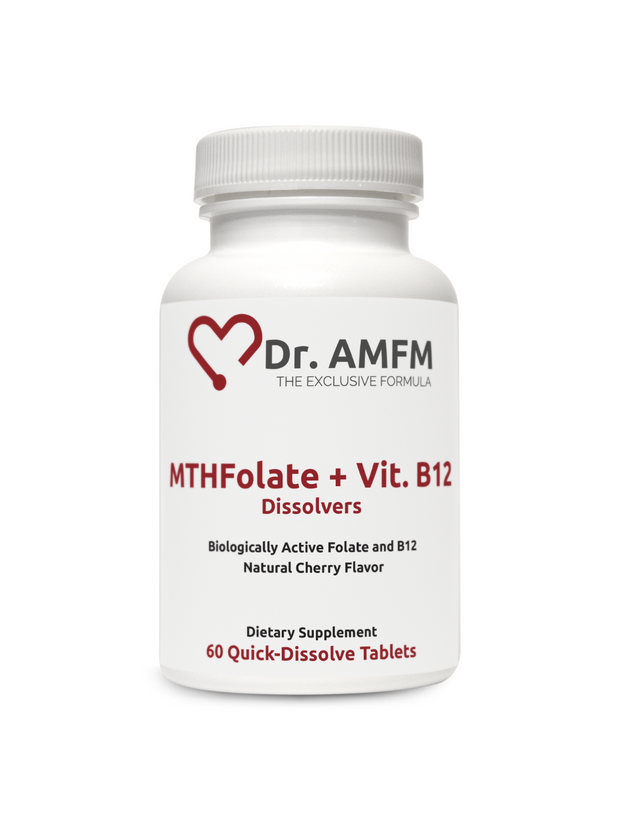 MTHFolate + Vit. B12 Dissolvers (Cherry) 60ct
